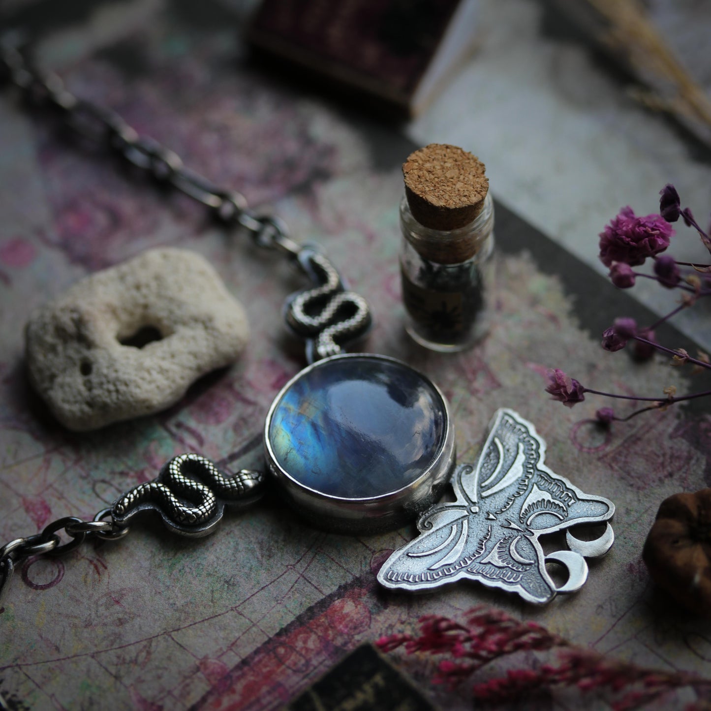 TRANSFORM - Ultimate Charm necklace with Moonstone