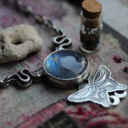 TRANSFORM - Ultimate Charm necklace with Moonstone