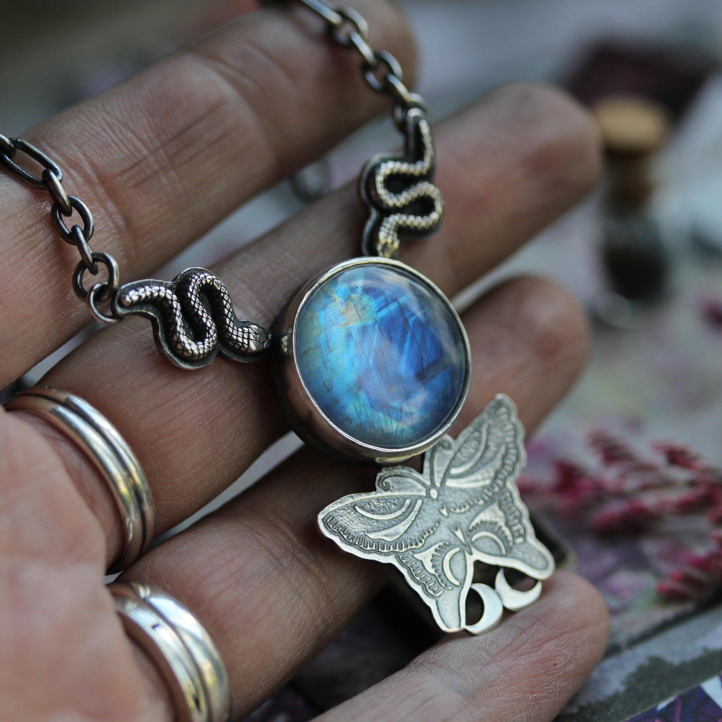 TRANSFORM - Ultimate Charm necklace with Moonstone