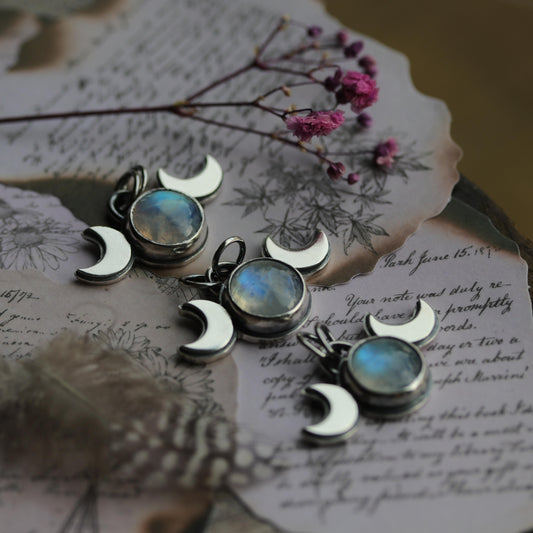 Triple Moon Pendant